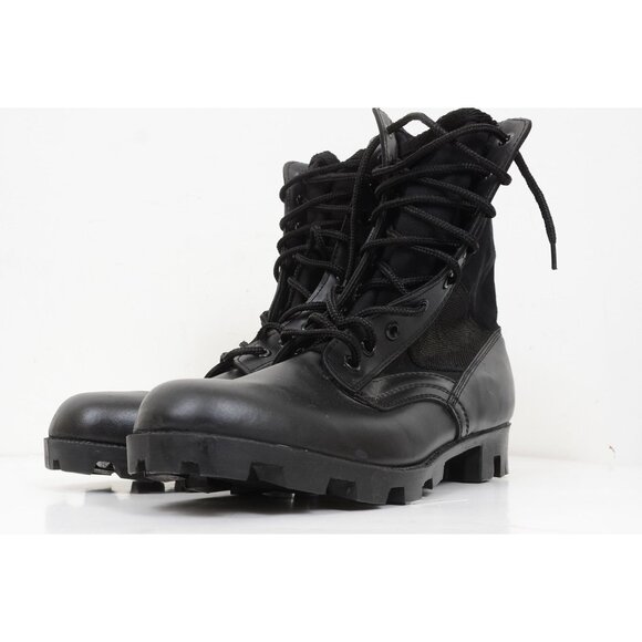 New Jungle Combat Boots Men\'s 12R Tactical Lace Up Military Work Boots  Vegan main image 4